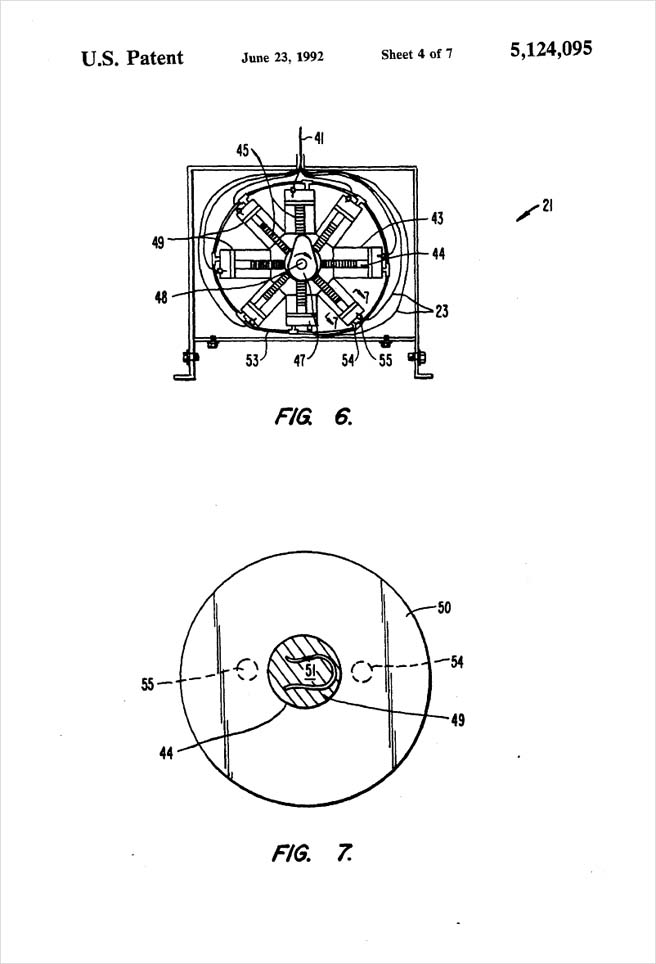 United States Patent 5,124,095 - Process of injection molding thermoplastic foams - Figures 6 and 7 by Michael H. Clement