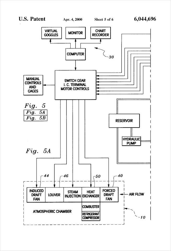 United States Patent 6,044,696 - Apparatus for testing and evaluating the performance of an automobile - Figure 5A by Michael H. Clement