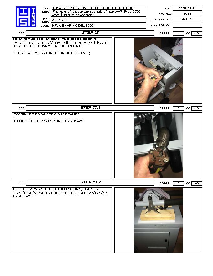 Harrison Industrial Services Inc. AC-2 Installation Instructions Page 2