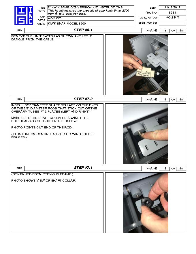 Harrison Industrial Services Inc. AC-2 Installation Instructions Page 5