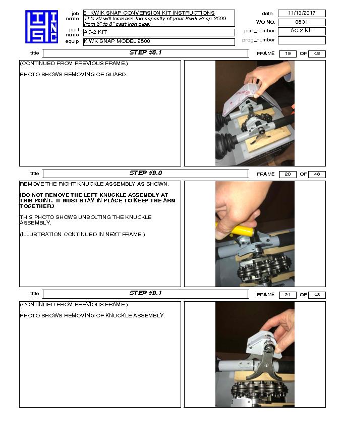 Harrison Industrial Services Inc. AC-2 Installation Instructions Page 7