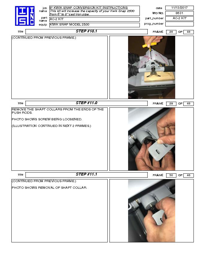 Harrison Industrial Services Inc. AC-2 Installation Instructions Page 10