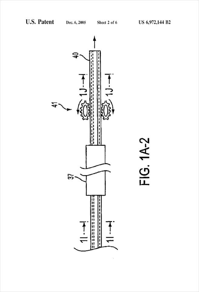United States Patent 6,972,144 - Composite structural material and method of making same - Figure 1A-2 by Michael H. Clement